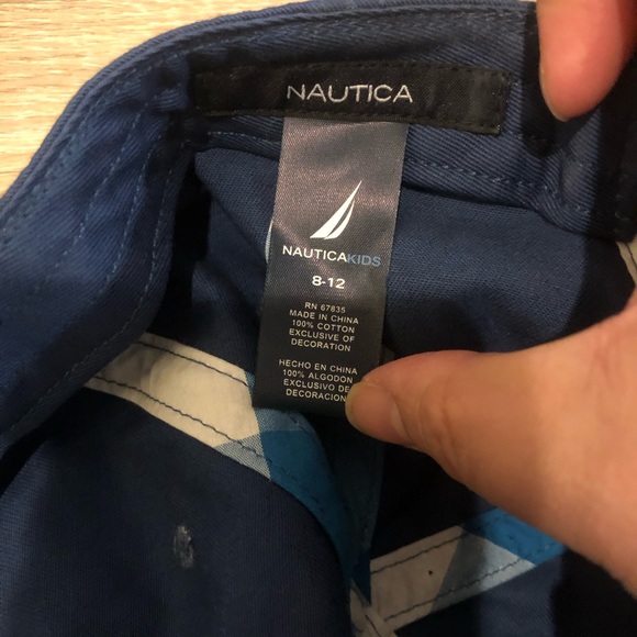 NWOT NAUTICA boys graphic baseball cap with velcro - Picture 6 of 6